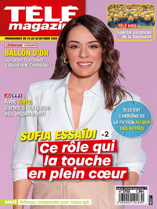 Cover image for Télé Magazine